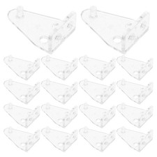 20 Pcs Plastic Venetian Blind Hook Tilt Curtain Roller Sliding Wheel Pulley