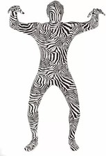 Childs Zebra Morph Suit Fancy