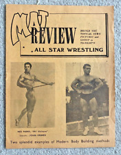 MAT Wrestling Review -Cossington St Baths Leicester Jan 9th 1953