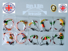 Sea fishing rigs x 10 quality