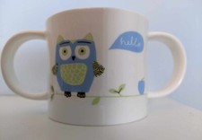 Repeat Repeat Enfant Owlie Bone China Two Handled Child's Cup/Mug