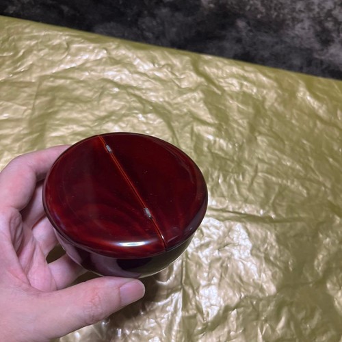 Red lacquer old pine tea - red,