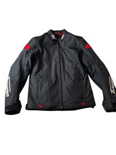 Furygan Atom Black 3D Protect Motorcycle Jacket Size Small With WR16 Liner