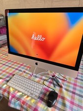 Apple iMac 27 Inch All In One 5K Desktop 2017 Core i5 3.5GHz 40GB Ram 1TB Hdd