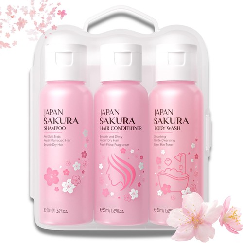 Sakura travel shampoo and - travel,