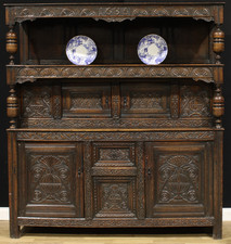 Welsh Oak Tridarn Dresser 18th