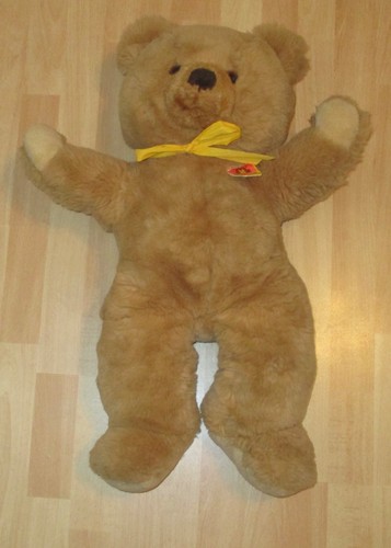 Vintage toyland brown teddy - brown,