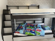 Kids Staircase Bunk With