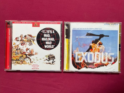Ernest gold soundtrack cds - gold,
