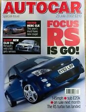 AUTOCAR MAGAZINE 23-JUL-02 -