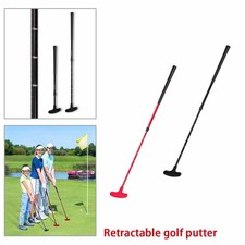 Kid Practice Golf Putter Retractable Blade Head Sturdy Shaft for Right Left