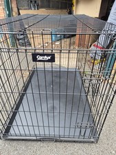 Cardys Dog/Puppy Crate  XLarge XL 42 inch Folding 2 Door Cage Non-Chew Tray 