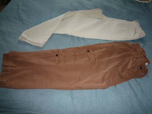 Ladies trousers cargo style - trousers,