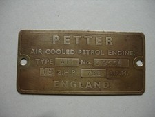 PETTER A11 Stationary Petrol