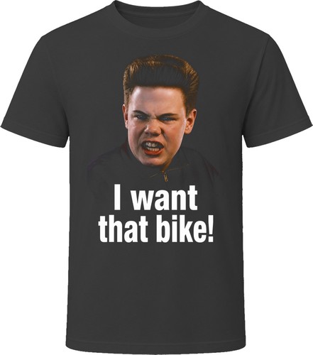 Francis want that - "i, bike!"