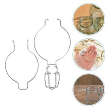  2 Pcs Mason Jar Wire Clamp