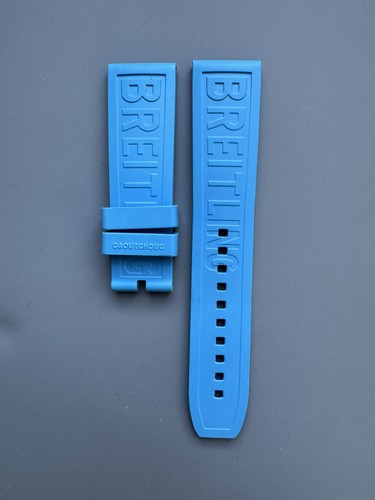 Sky blue breitling rubber - sky,