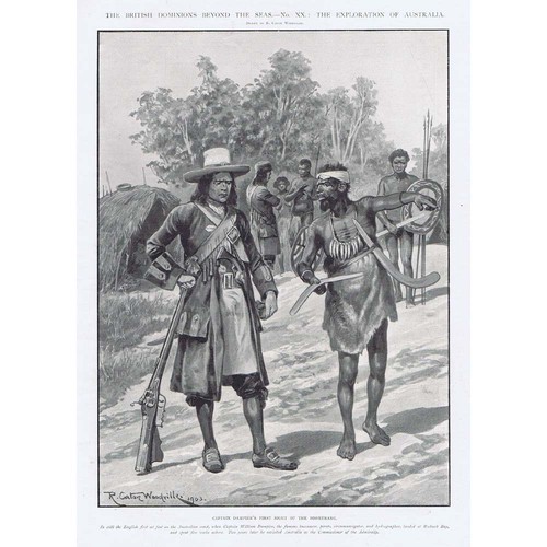 Australia captain dampier - australia, dampier's