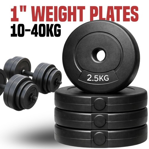 Dumbbell weight plates 25mm - plates, 1"/25mm