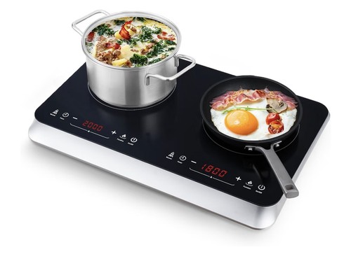 Cooktron double induction hob - double,