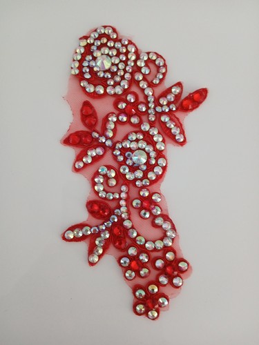 Small red diamante - small,