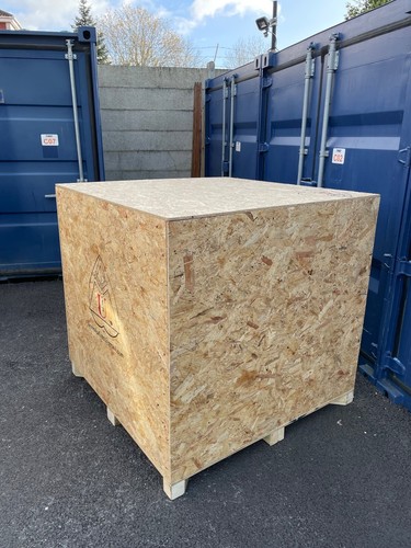 Wooden shipping crates - wooden,