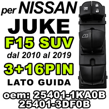 Window Regulator Push Button Switches Glass Doors for Nissan Juke 25401-1ka0B