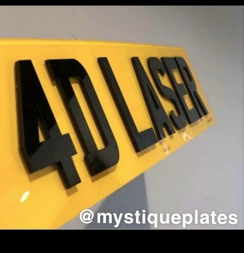 Pair show plates 3mm - of,