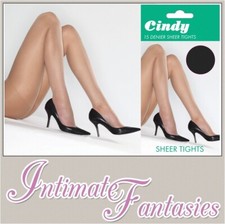 2 Pairs Womens Black Tights