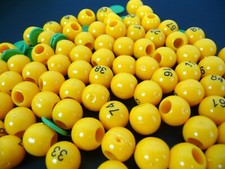 Spare Parts - MY Trad Games BINGO NUMBERED BALLS (Nos 46 to 90) - 0.5" / 12.8mm