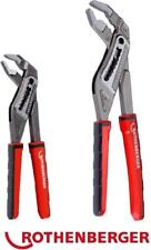 Rothenberger Plumbers Grips ROGRIP M 2K Adjustable Water Pump Pliers 7" & 10"