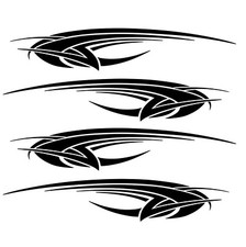 Tribal Decal Tribal Flame