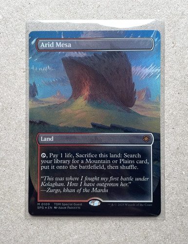 Arid mesa borderless - -, foil