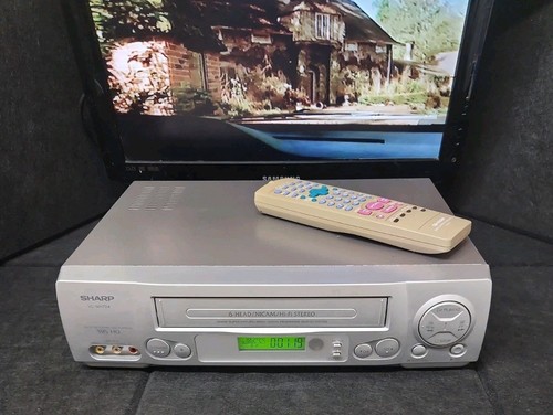 Sharp mh704 vcr vhs - sharp, -mh704
