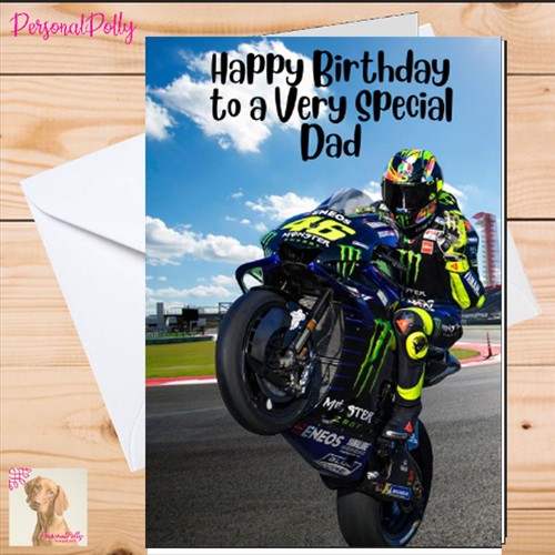 Personalised moto card - moto,