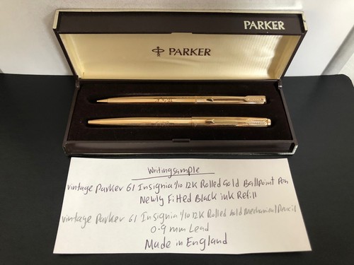 Parker insignia 12k rolled - parker,