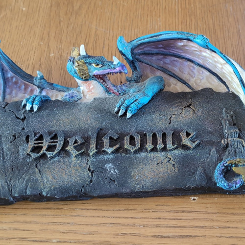 Artemis dragon wall - dragon, plaque