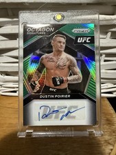 2021 Panini Prizm UFC - Octagon Signatures Dustin Poirier #Os-Dpr (AU)