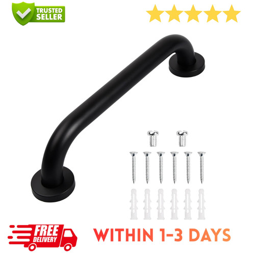 Stainless steel bathroom grab - steel,