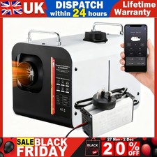 8KW 12V 24V 240V Diesel Air Heater w/ Power Adapter Bluetooth For Garage Camper