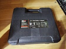 NEW NEU MASTER NPT5040 Air Compressor Stapler In Grey w/Carrying Case 