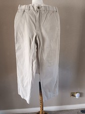 Blue Harbour Stormwear Trousers Stone/Beige W32" L31" - Water & Stain Repellent