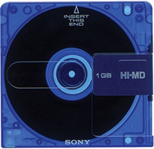 Sony md minidisc - hi-md, blank