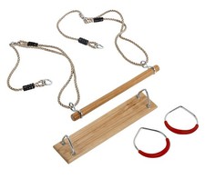 Gym Swing Set Wooden Swing