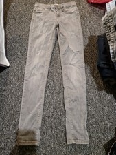 Womens Grey Jeans size 8 W28