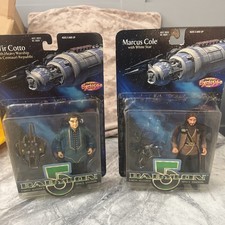BABYLON 5 ACTION PREVIEW  EXCLUSIVE    VIR COTTO AND MARCUS COLE FIGURES 