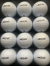 12 x Bridgestone E6 Golf Balls
