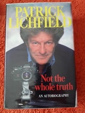 UNIQUE PATRICK LICHFIELD AUTOBIOGRAPHY SIGNED  TO  EARL  (TONY)   SNOWDEN