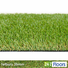 Tetbury 35mm Artificial Grass Realistic Lawn Natural Luxury Soft Turf 2m 4m