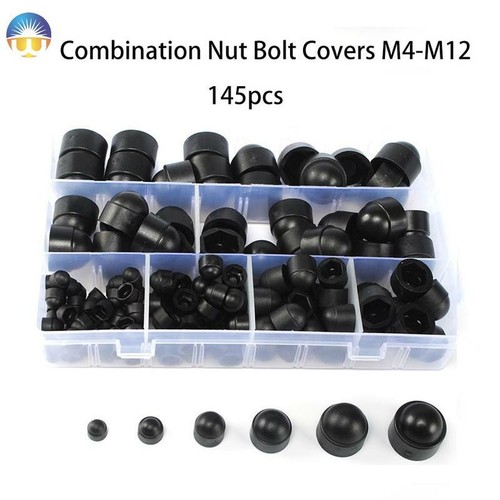 145pcs assorted plastic nut - assorted,